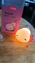 Axolotl Cute Squishy Night Light - Perfect Gift 🎁 photo review