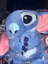 Stitch Plush Toy with Soothing Breathing Effect photo review