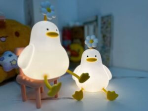 Cute Flower Duck LED Squishy Night Light photo review