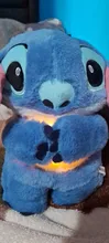 Stitch Plush Toy with Soothing Breathing Effect photo review