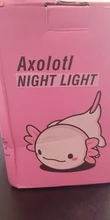 Axolotl Cute Squishy Night Light - Perfect Gift 🎁 photo review